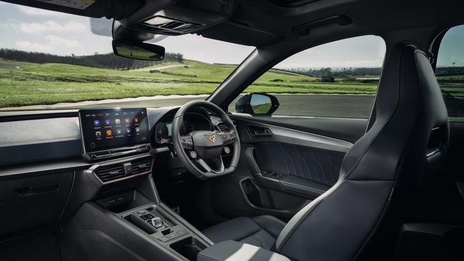 2022 Cupra Formentor interior.