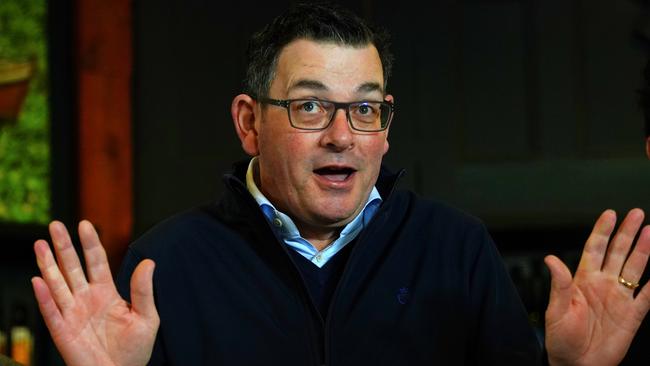 MELBOURNE AUSTRALIA - NewsWire Photos JULY 21, 2023: Victorian Premier Dan Andrews is seen during a press conference in Mannerim. Picture: NCA NewsWire / Luis Enrique Ascui