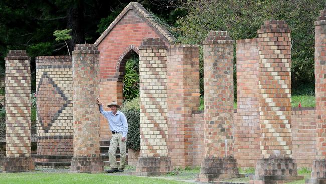 The sprawling private garden has often been described as the coast’s “hidden gem”. Paradise Botanical Gardens Property Manager Jim Lutwyche pictured at the Kulnura property. Picture: Sue Graham