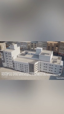 Israel intellegence belives Hamas headquarters is hid underneath Shifa Hospital