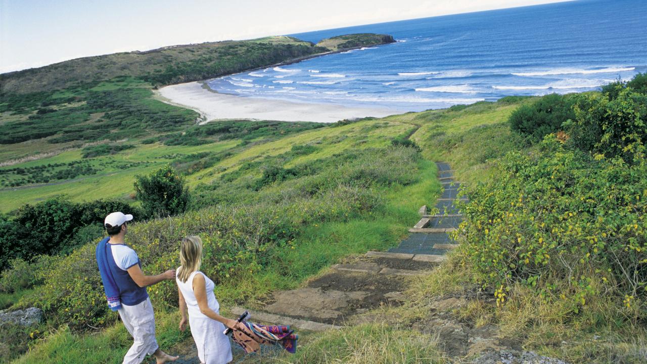 The Farm at Shellharbour, south of Sydney, was rated Australia’s second best beach. Picture: Tourism NSW