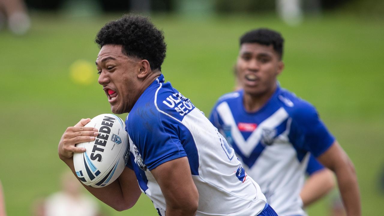 Paul Alamoti has re-signed with the Bulldogs. (Pictures by Julian Andrews).