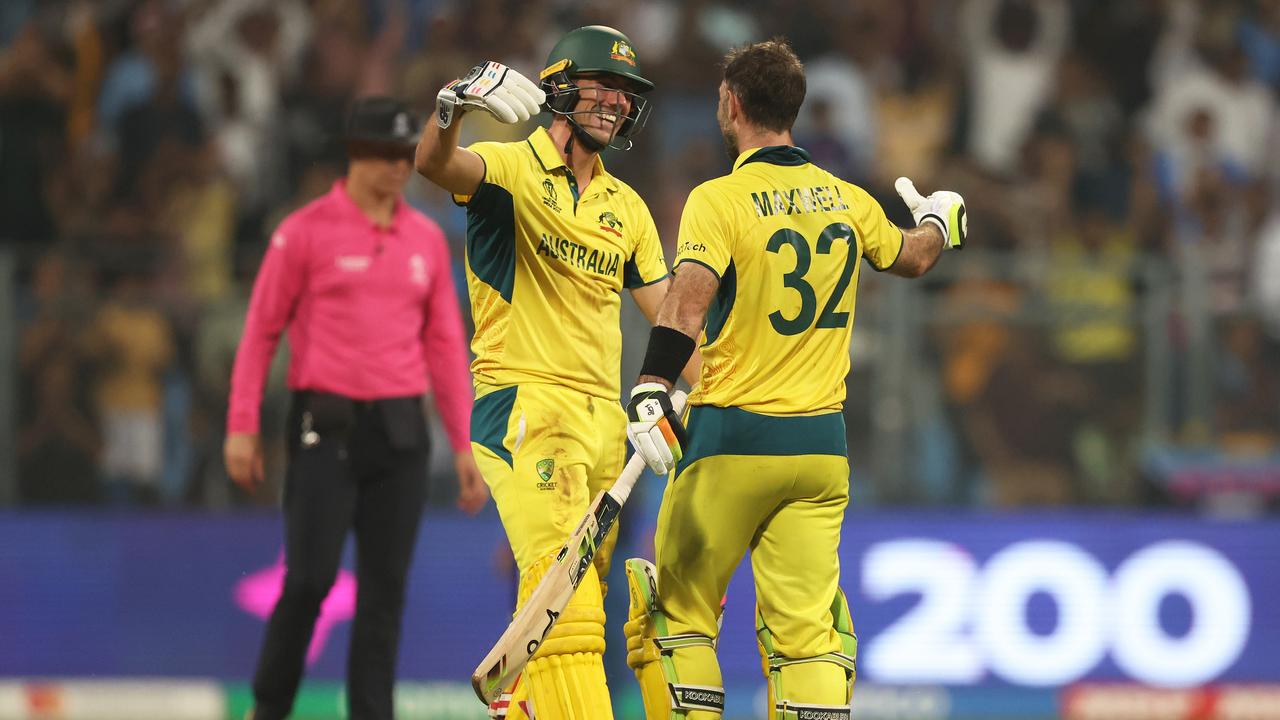 Pat Cummins joked Maxwell has cooked his strike rate. (Photo by Robert Cianflone/Getty Images)