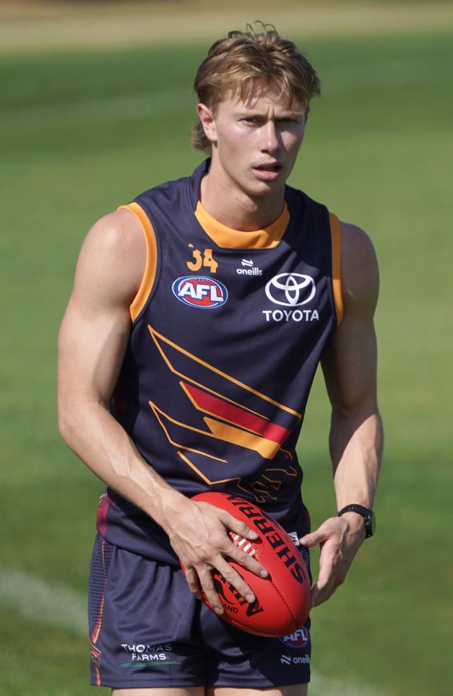 New Crows recruit Sid Draper. Picture: Dean Martin