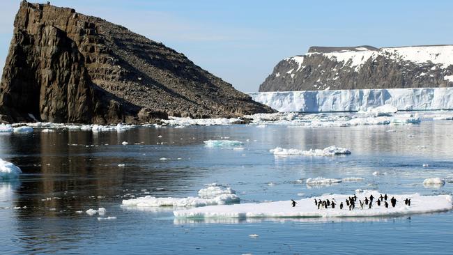 The proposal is designed to protect breeding grounds of emperor and adelie penguins. Picture: AFP