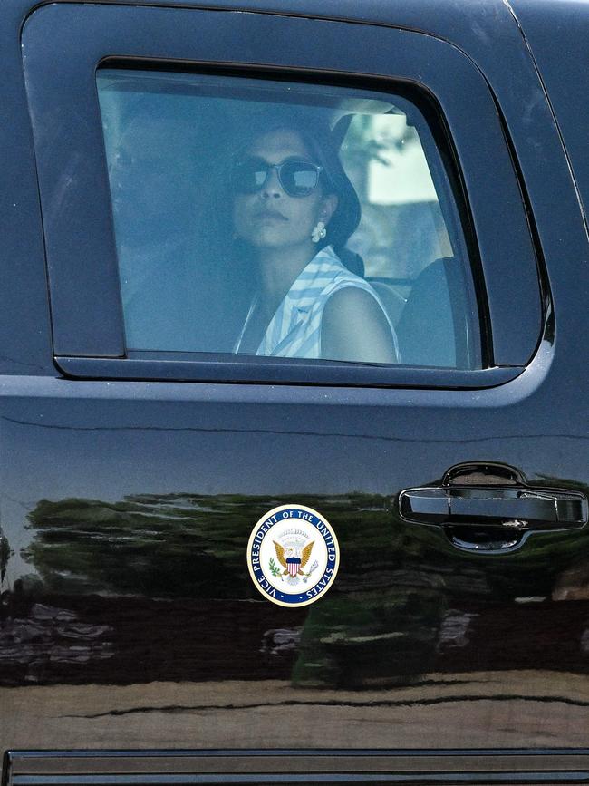 Second lady Usha Vance’s parents came from India. Photo: Arun Sankar/AFP/Getty Images