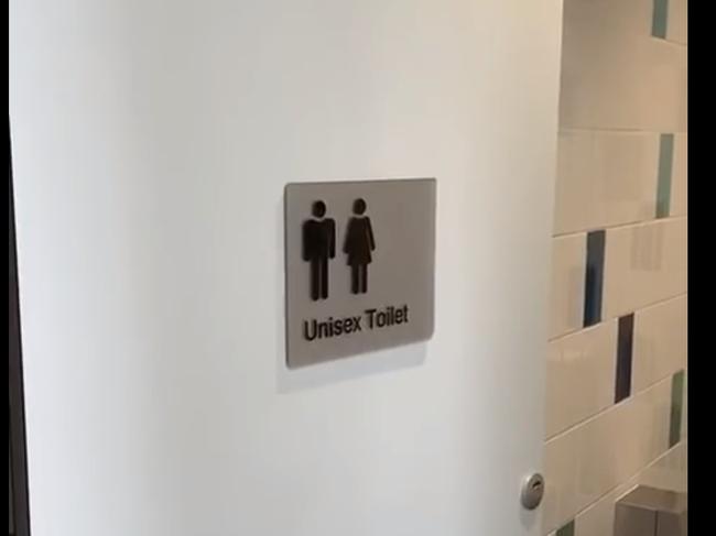 The unisex toilet in the Mona Vale Public School.