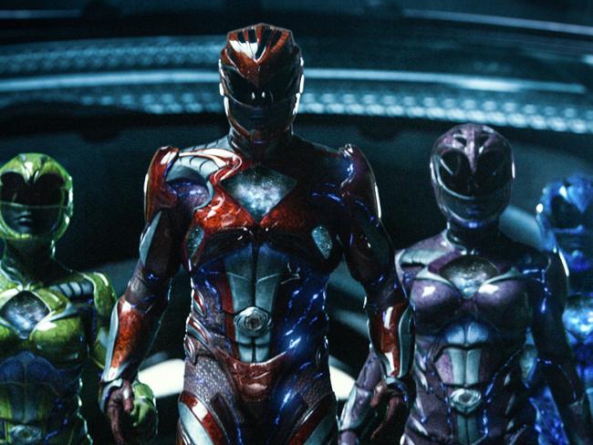 The Power Rangers are back.