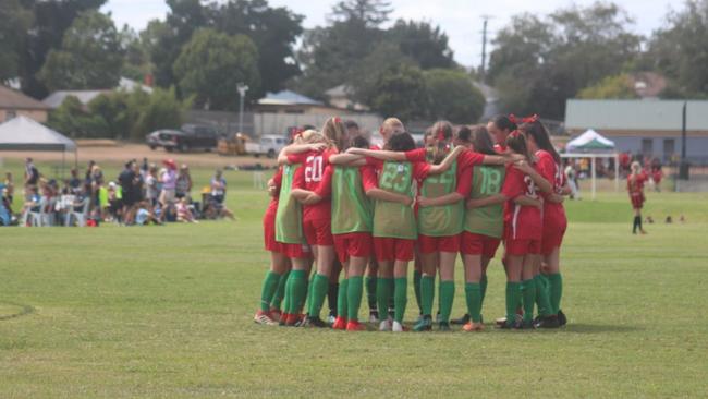 St George FC is seeking public assistance after their gear was allegedly stolen over Easter. Picture: Supplied