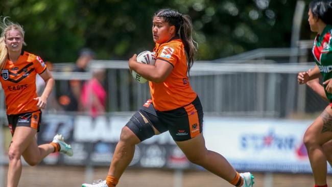 Lishainah Ulugia was excellent for the Tigers.
