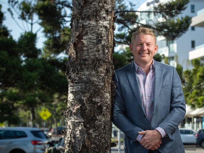 17-03-2023 Town planner Nick Clements has spoken about the Central Geelong Framework plan. Picture: Brad Fleet