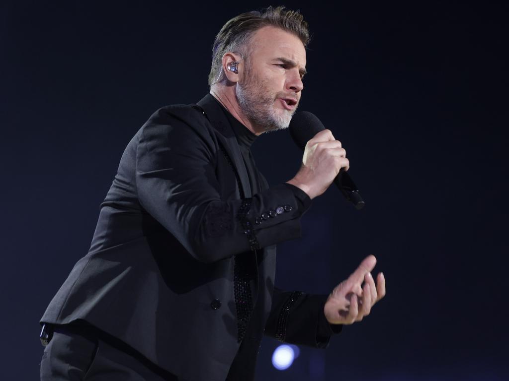 Gary Barlow of Take That performs had audiences singing along. Picture: Getty Images