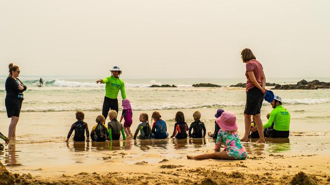 Waves of Wellness at Mallacoota Beach.