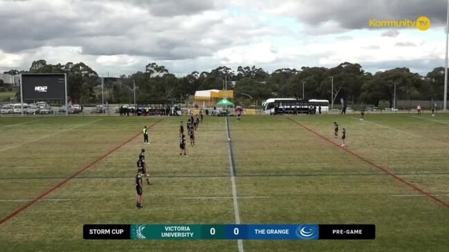 Replay: Victoria University v The Grange - Storm Cup semi-finals