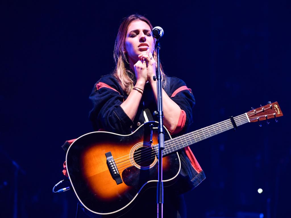 Brooke Ligertwood aka Brooke Fraser was named in documents released in Federal Parliament. Picture: Getty