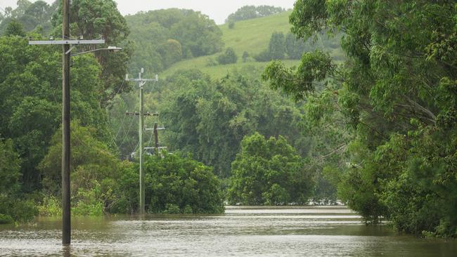 LISMORE, AUSTRALIA - NewsWire Photos - MARCH 9, 2025:  Scenes from the Lismore CBD as floodwater receeds after TC Alfred crossed the Queensland coast and was downgraded to a tropical low.Picture: NewsWire / Glenn Campbell