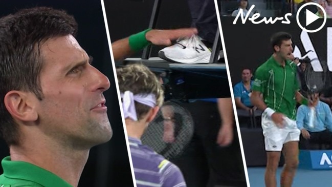 Australian Open: Novak Djokovic's epic tantrum rocks grand final 