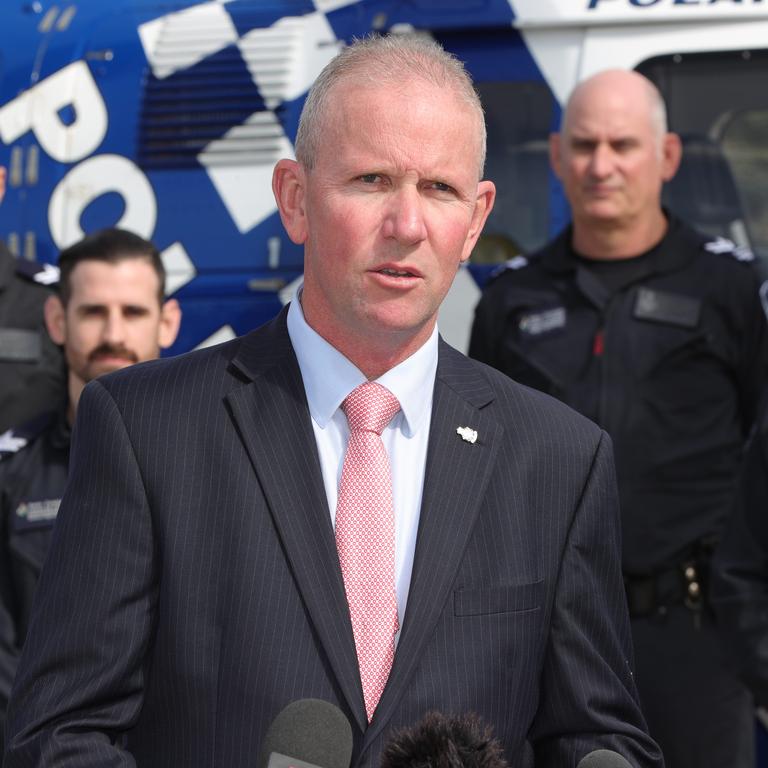 Queensland Police Union president Ian Leavers. Picture Glenn Hampson