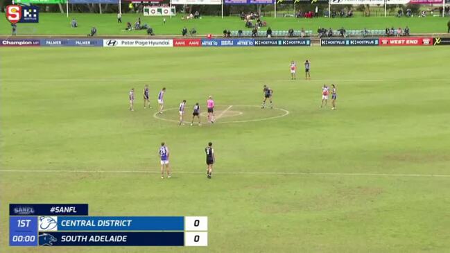 Replay: SANFL: Central District v South Adelaide (League)