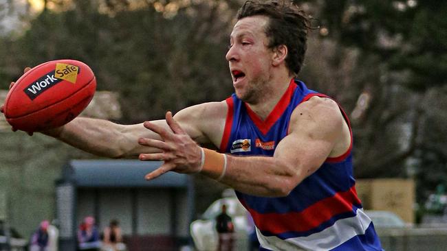 Tim Walsh in action for Gisborne. Picture Aaron Cook