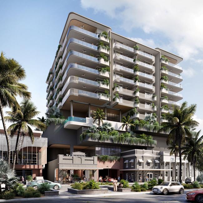 Artist impression of Cairns Post building development. Picture: Supplied