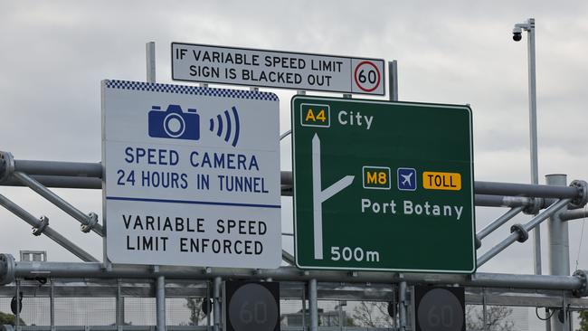 There are four fixed cameras in the Rozelle Interchange.