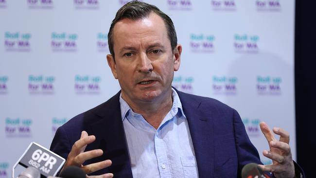 West Australian Premier Mark McGowan said there were about 100 locations that were considered very low risk. Picture: Paul Kane/Getty Images