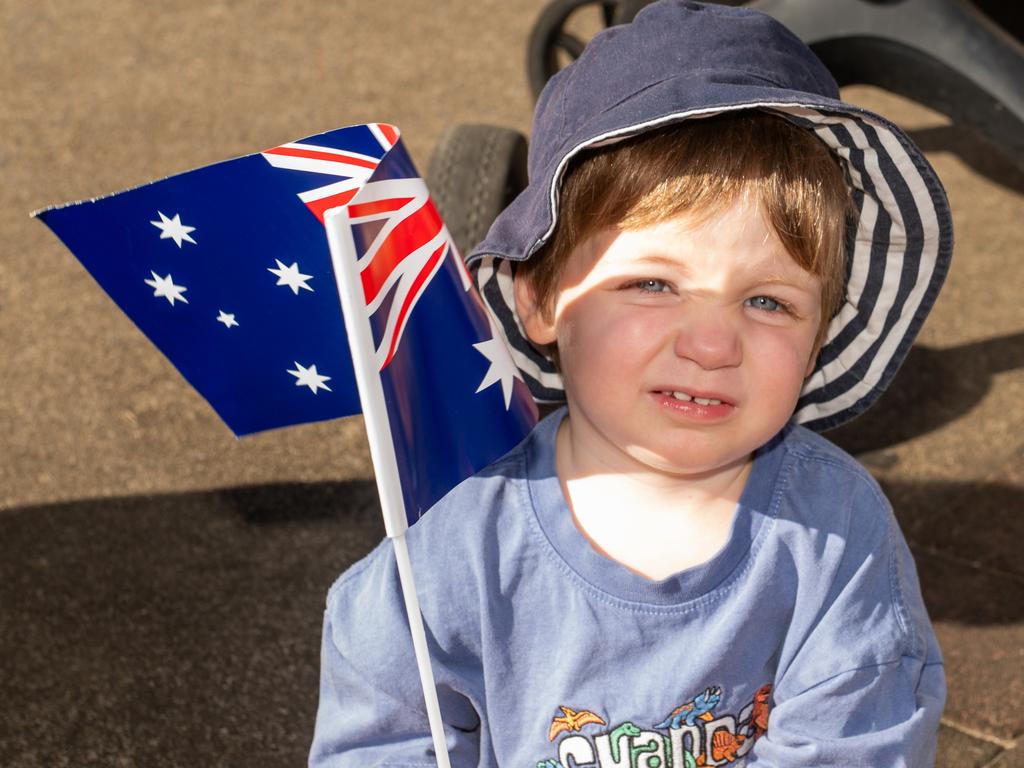 Jarvis Ward at ANZAC Day Mackay Friday 25 April 2025 Picture:Michaela Harlow