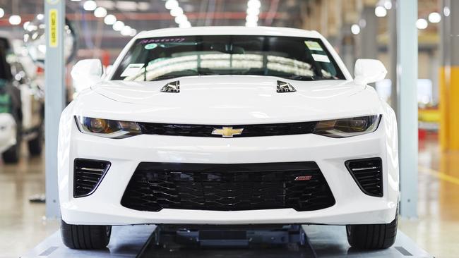 The Camaro will soon be seen on Australian roads.