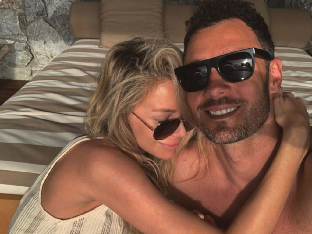 Frankie Violet is the first child of Jennifer Hawkins and Jake Wall. Picture: Instagram