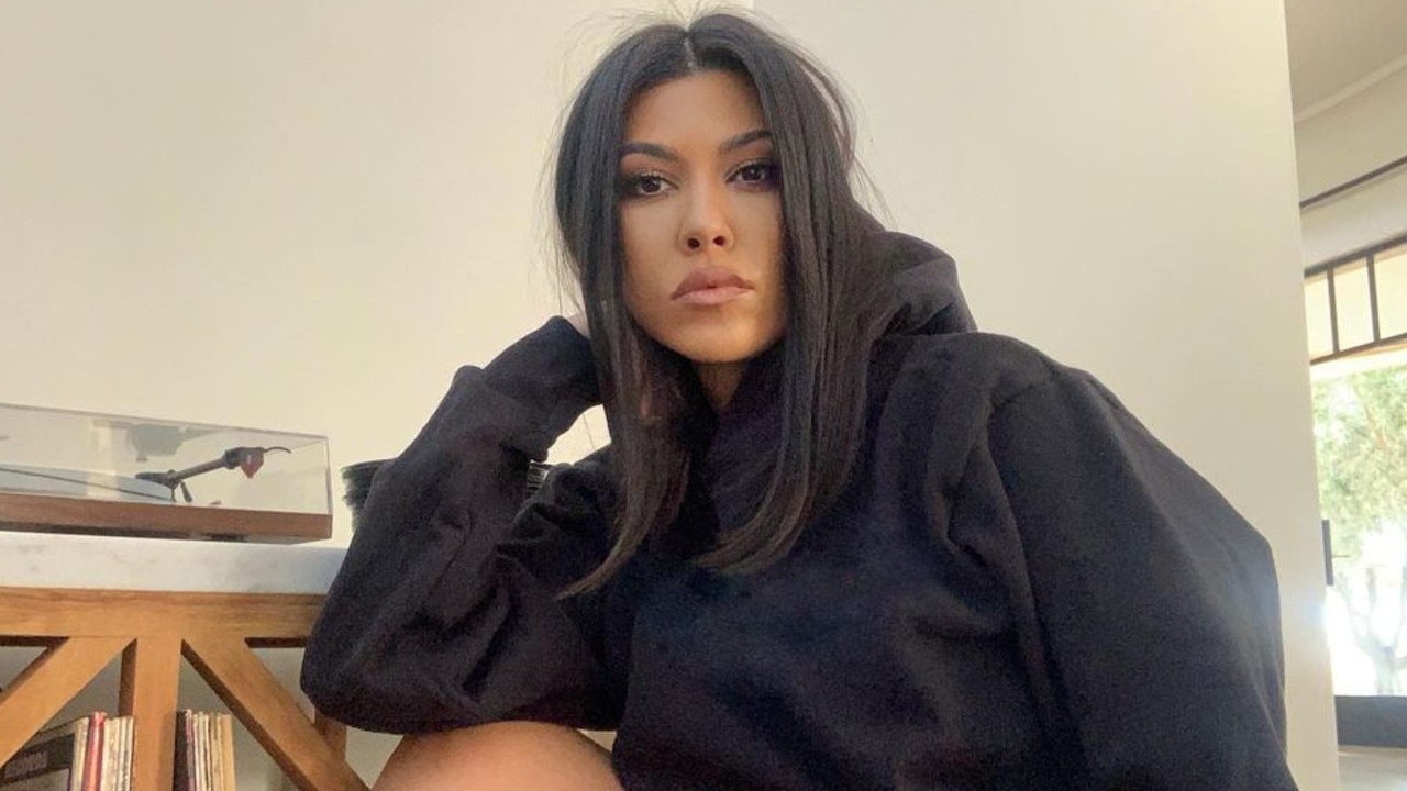 Kourtney has seemingly hit back at Travis’ ex. Picture: Instagram