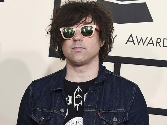 Ryan Adams is being investigated by the FBI over allegedly sexually explicit texts sent to an underage fan. Picture: Jordan Strauss/Invision/AP.