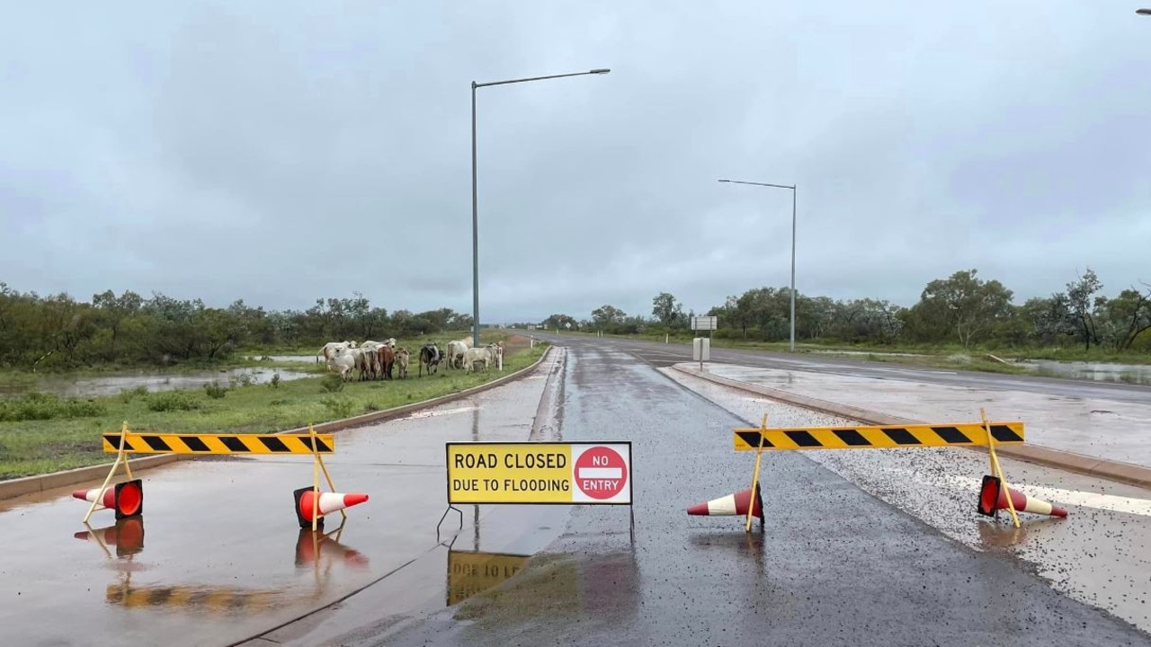 Member for Barkly Steve Edgington took to social media to show the damage between Barkly Homestead and Threeways.