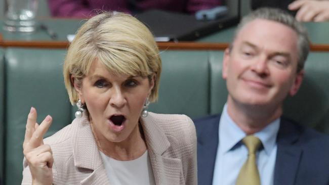 Ms Bishop could be named as Australia’s next Prime Minister before the weekend. Picture: AAP/Sam Mooy