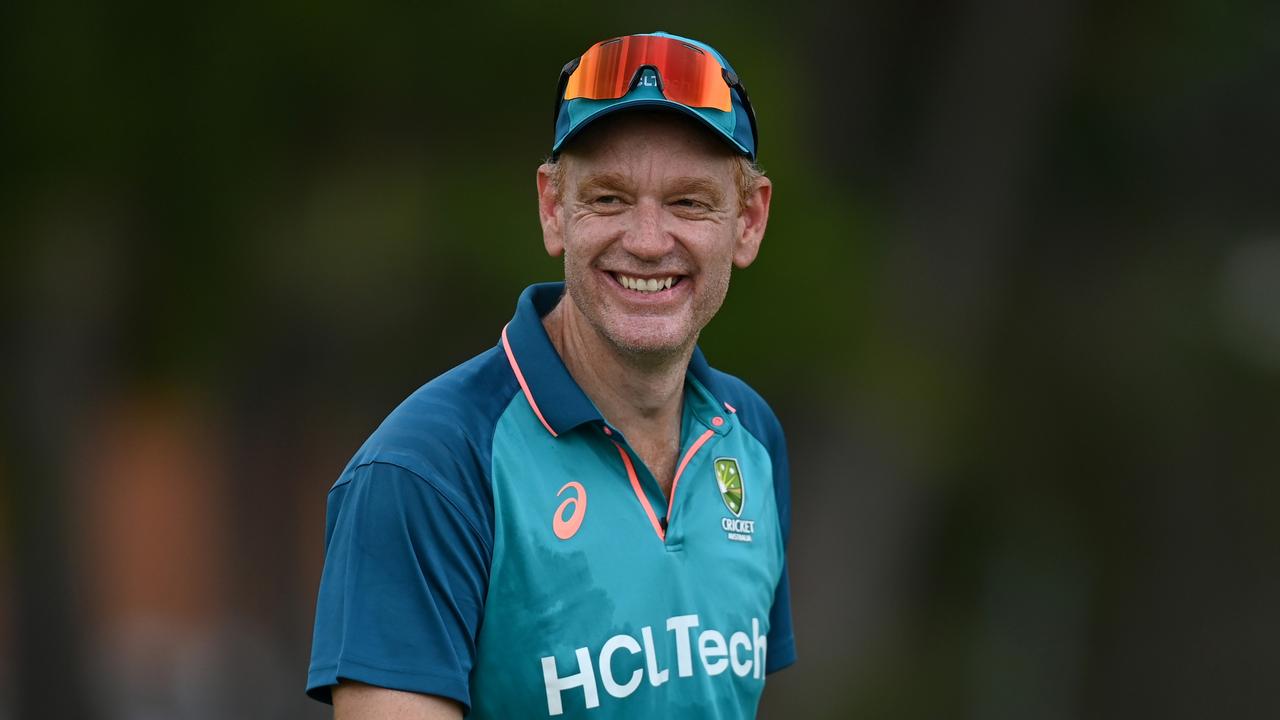 Australia coach Andrew McDonald. (Photo by Gareth Copley/Getty Images)
