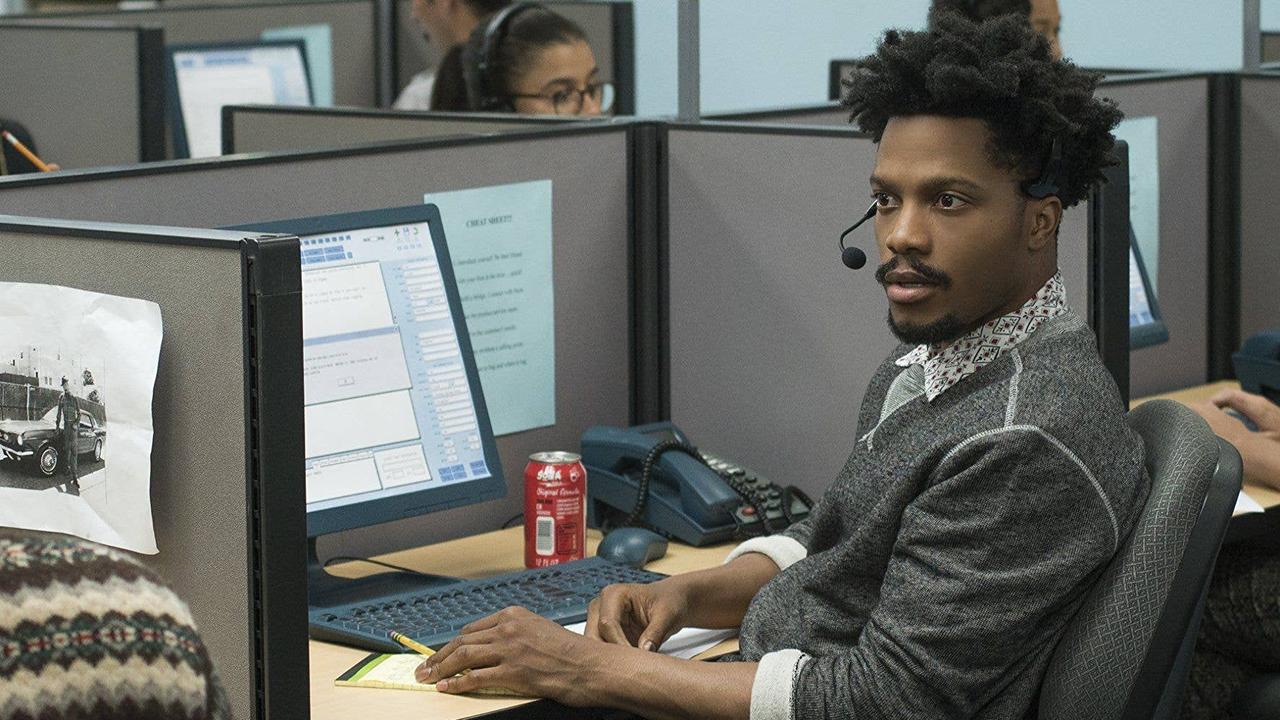 Jermaine Fowler in Boots Riley’s Sorry To Bother You.