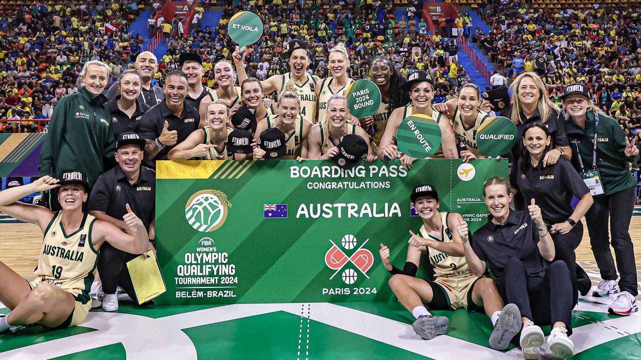 The Opals are on their way to Paris Olympics but veteran player Lauren Jackson has announced she won’t be joining them. Picture: FIBA