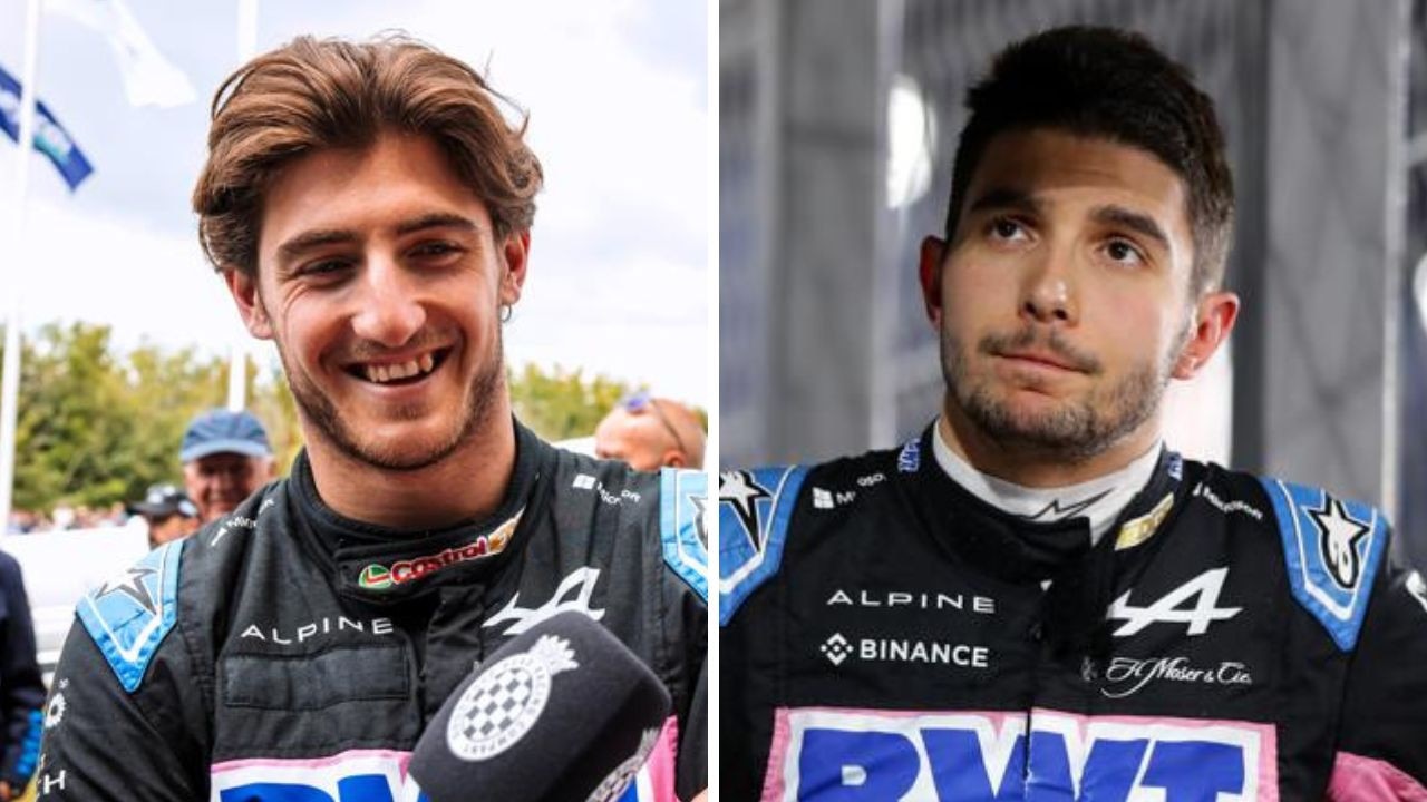 Jack Doohan and Esteban Ocon.