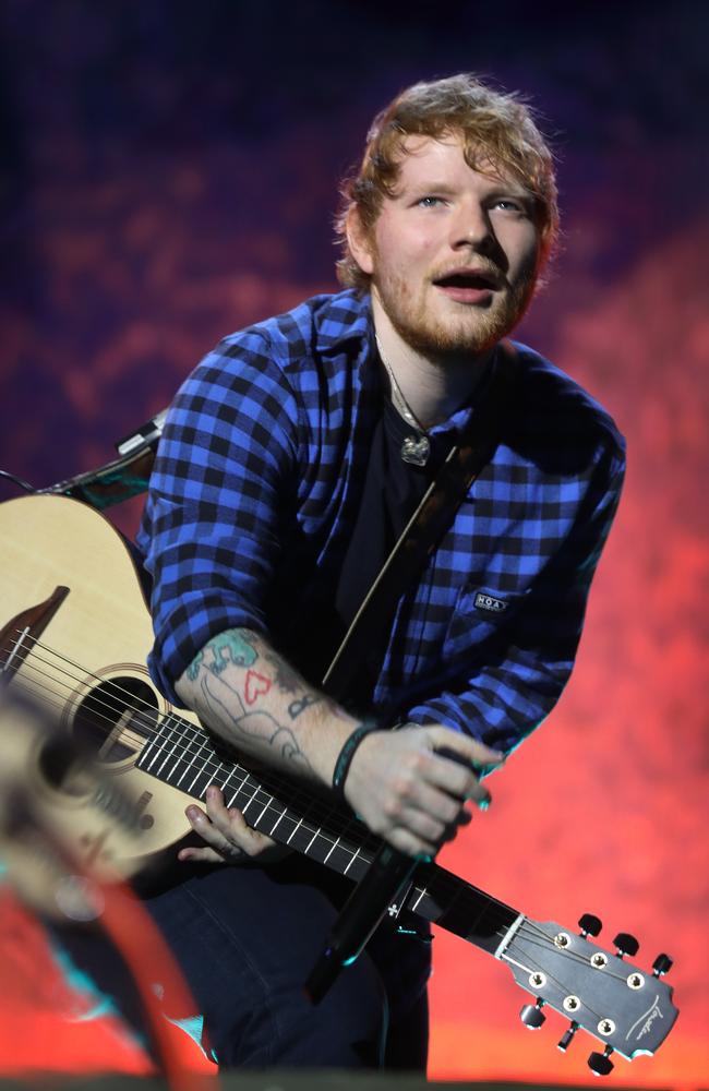 Ed Sheeran Melbourne: Singer in health mode for Australian tour ...