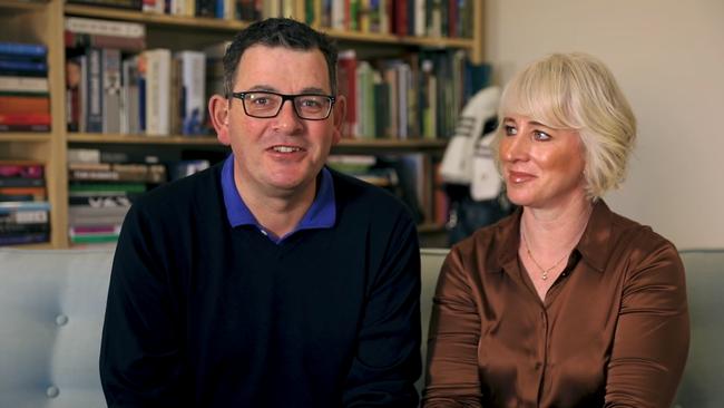 Daniel Andrews and wife Catherine.