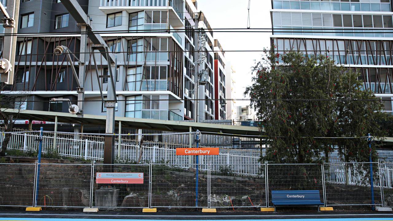 More units are slated to be built around the Canterbury train station. Picture: NewsWire / Adam Yip