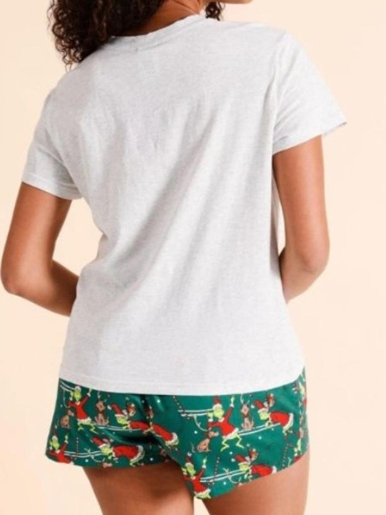 These Grinch pyjamas are selling out fast! Picture: Myer