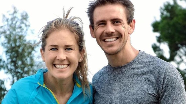 Jessica Trengove and husband Dylan Stenson announced in May they are pregnant with their first child. Picture: Instagram