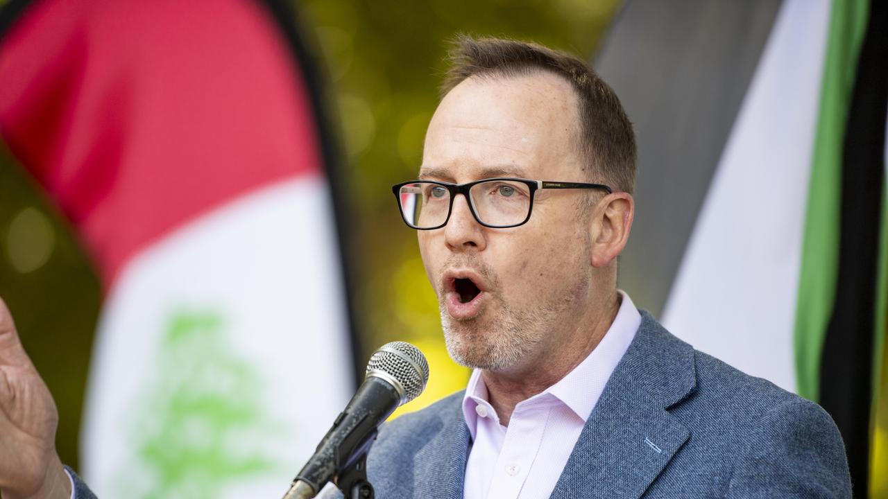 Greens senator David Shoebridge says he will not run for his party’s leadership. Picture: NewsWire / Monique Harmer