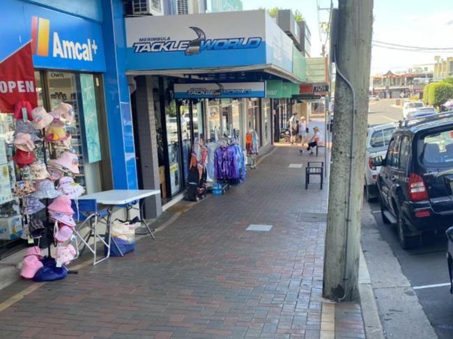 The main street of Merimbula was empty on January 2 after Victorians headed home. Picture: Facebook