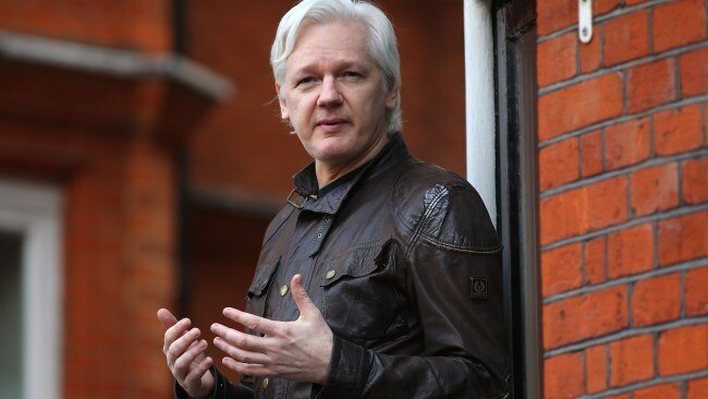 Wikileaks founder and publisher Julian Assange is currently being held in a London prison while a  US extradition request makes its way through the courts. The Australian-born Assange is facing up to 175 years in US prison if convicted under the WWI-era espionage act. Picture: Jack Taylor/Getty Images