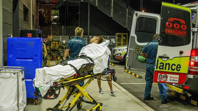 Limited capacity in hospitals has been a longstanding issue. Picture: Jerad Williams