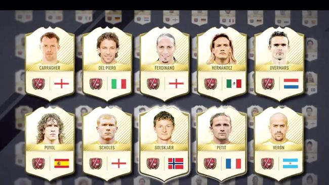 FIFA 17 ultimate team: 11 legends