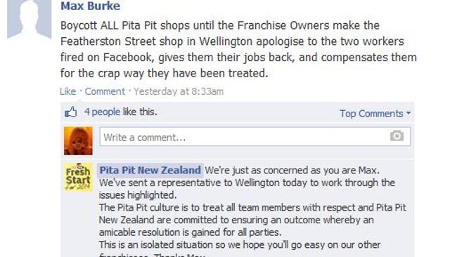 Customers have vented their anger at the store on Facebook. Pic: Screengrab/Facebook. 