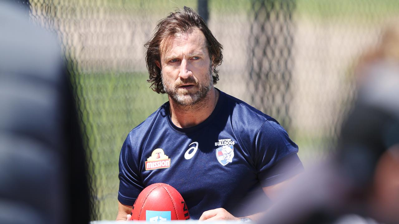 Bulldogs head coach Luke Beveridge’s game style worries Brad Johnson.